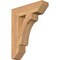 Ekena Millwork Legacy Slat Smooth Bracket, Western Red Cedar, 3 1/2"W x 14"D x 18"H BKT04X14X18LEC06SWR - alternate 1